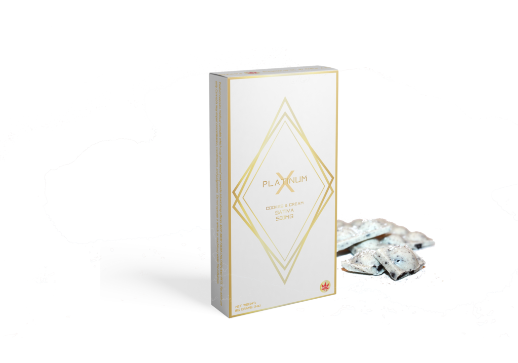 COOKIES & CREAM 500MG SATIVA PlatinumX Joints R Us