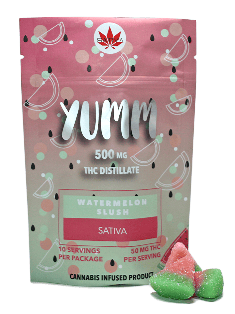 YUMM - WATERMELON SLUSH 500MG - SATIVA OR INDICA